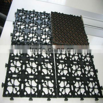 decorative plastic floor mat