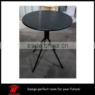 Morden Round Black Wooden dining room used dining table