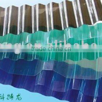 polycarbonate corrugated sheet greca profile