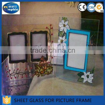 High definition fine polished edge glass for picture frames