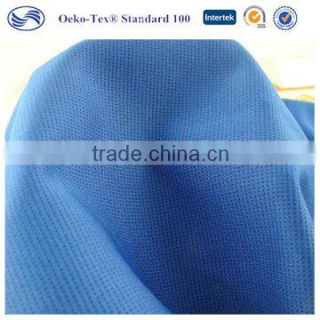 anti uv 100% polyester lycra fabric for garments