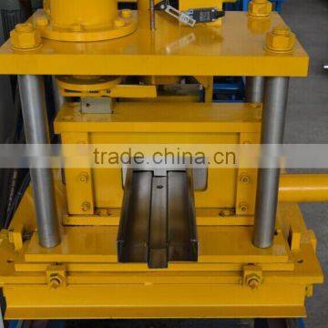 Fully Automatic Control Cutting Color tile shutter door frame roll forming machine