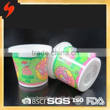 High quality 170ml Pp Plastic disposable ice cream cup