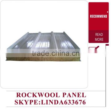 factory price Construction material structural insulated panel rockwool sandwich panel