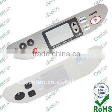 Braille Tactile Nameplate for Induction Cooker