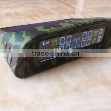 Power saving Solar TPMS with internal sensors