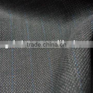 viscose and polyester stripe men TR suiting fabric