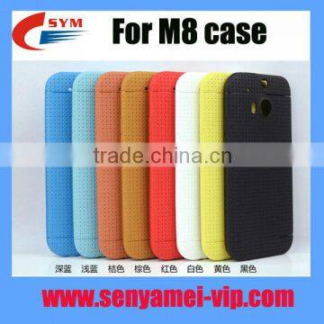 New grid pattern For htc one m8 case, for htc m8 silicone case,