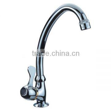 High Quality Sink Cold Water Tap, Polish and Chrome Finish, Deck Mounted