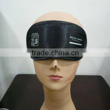 wholesale cheap satin eye mask black sleep mask