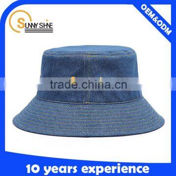 custom denim bucket hats wholesale