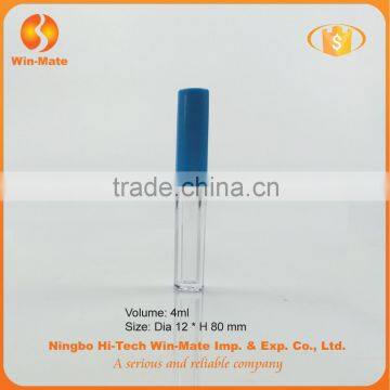 Hot-selling Bright Color Transparent Pink 8*1.2mm Cosmetic Lipgloss Tube Packaging photo-4