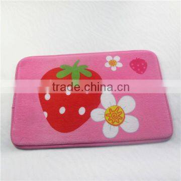Strawberry Pattern Mat Silicone Coaster photo-2