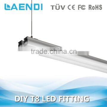 Widely Commercial t8 led fitting with smd2835 100lm/w led tube t8 150cm