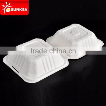 Oil resistant Sugarcane pulp food box