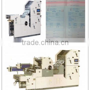 Multipurpose printing machine with double numbering and collator