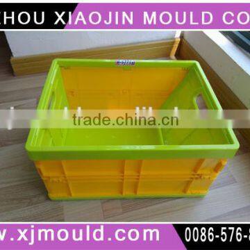 second handle folding crates mold