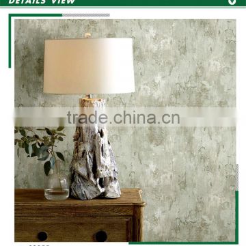 customizable embossed vinyl wallpaper, green neat plain wallcovering for office , decorative wall sticker maker