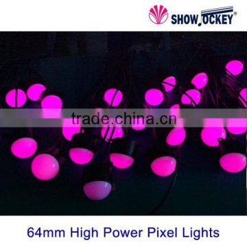 5050 Full Color LED Modules 64mm RGB DMX LED Lights