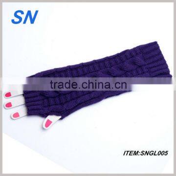 Exquisite fashion soft lady's wool cashmere gloves