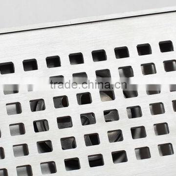 Stainless Steel Linear Shower Floor Drain With Wedge Wire Grate photo-6
