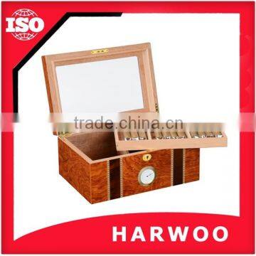 Top Grade portable humidor BOX with window