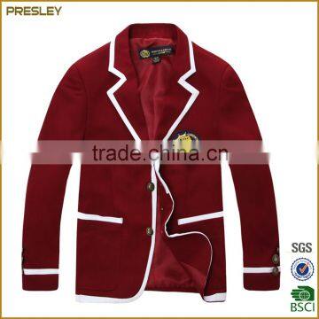 High quality Custom suit cheap kids clothes cotton blazers