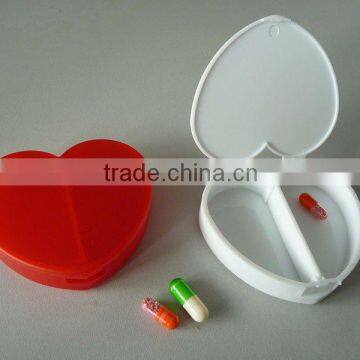 Heart shape pill box