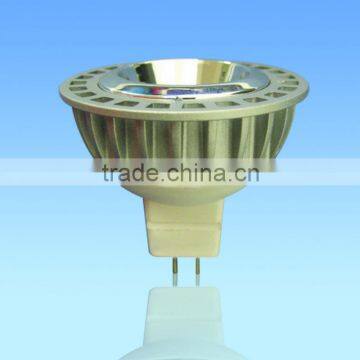 7W mr16 gu5.3 cob led spot light 30/90 degree 50w halogen replacement led mr16