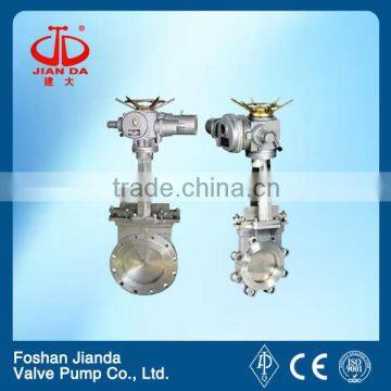 stainless steel electric knife gate valve