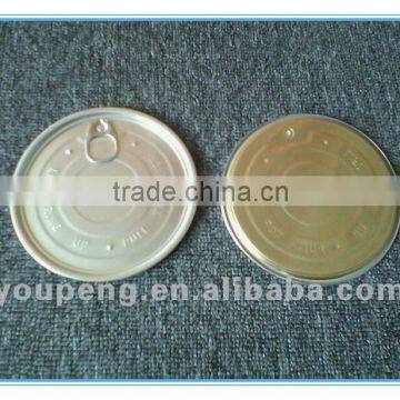 metal can lid (easy open lid 127mm)