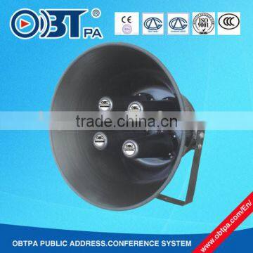 OBT PA 100v 140w high power aluminum horn speaker OBT-319, outdoor 100v horn speaker