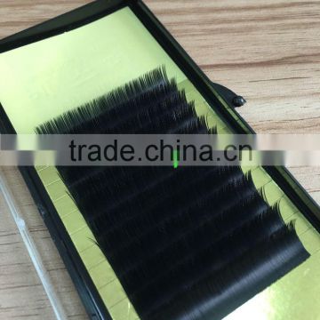 matt/not shiny elliptical flat eyelash extensions hot sell cashmere volume lashes