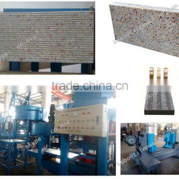 KB-125TW Striped tank paver stone manufacturing machine