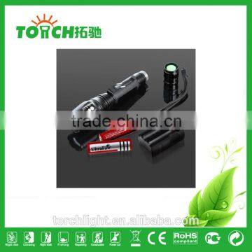 Super Bright 2000LM Adjustable Focus Zoomable Rechargeable 5 Modes With SOS CRE E T6 LED Flashlight 2*18650 Battary Light 8066 photo-2