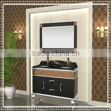 classic stainless steel bathroom vanity cabinet