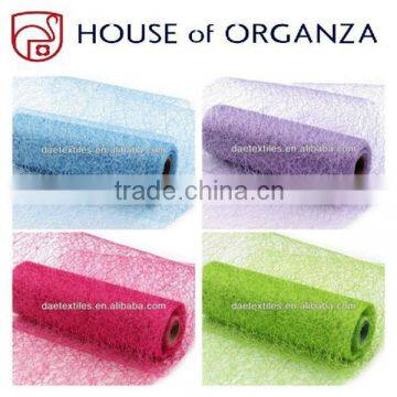 Decorative Fibre Net Roll for wrapping flowers and decorations