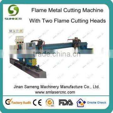 Flame Metal Cutting Machine for 25-150mm thick metal/aluminum, steel, titanium plate, galvanized sheet