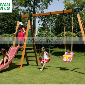 Wooden Swing Sets for garden