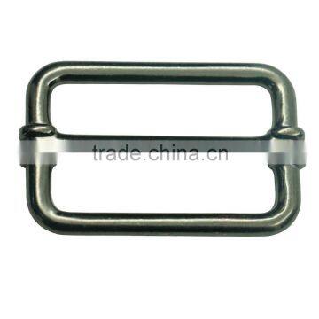 Eco-friendly Heavy Duty Metal Gun Slider Men Belt Buckle for 38mm 1.5 Inch Webbing Strap