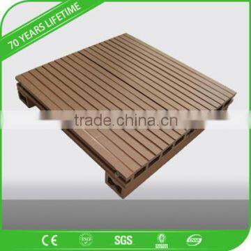 WPC Grooved Outdoor Deck Floor