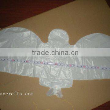 White Custom Biodegradable Angel Balloons Detail Pictures