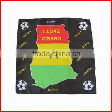 hot sale football fans bandana,55*55cm bandana,printing bandana