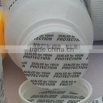 Pressure sensitive seal liner