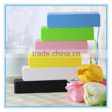 Portable mobile power bank 2600mAh, Mini lipstick power bank usb