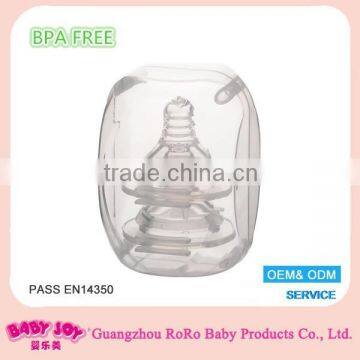 BPA- free hot sell best design baby bottle silicone nipples