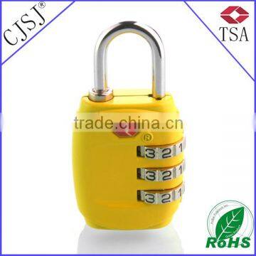 TSA-331 new fashion 3 digit combination lock containers tsa combination lock