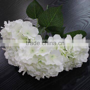 white wedding silk artificial hydrangea