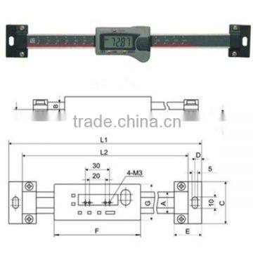 PT129 horizontal type Digital display yardstick, digital indicator