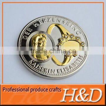 high quality silver coin on sale with customised